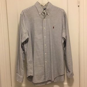 Men’s Large Polo Button-Down Shirt